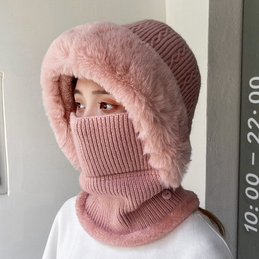 Windproof Cold-resistant Multi-functional Hat Scarf Suit