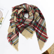Stylish Double-Sided Square Scarf