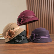Vintage Wool Felt Hat for Women
