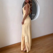 Women's Solid Loose Casual Summer Jumpsuit Trousers