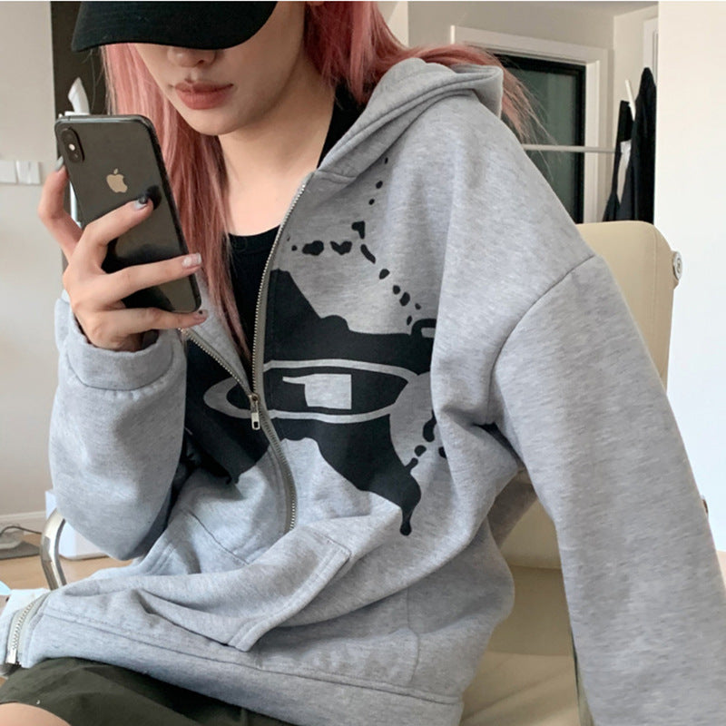 Cozy Thickened Student Sweater Loose Knit Top