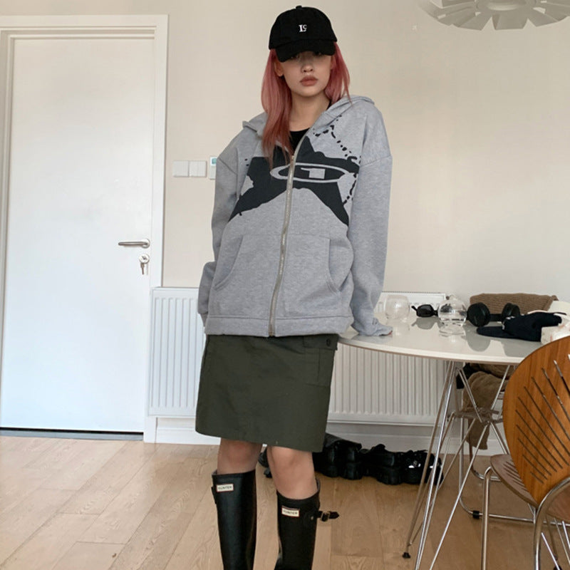 Cozy Thickened Student Sweater Loose Knit Top