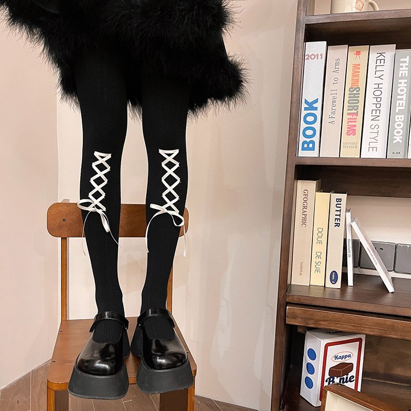 Cute Student Patterned Tights