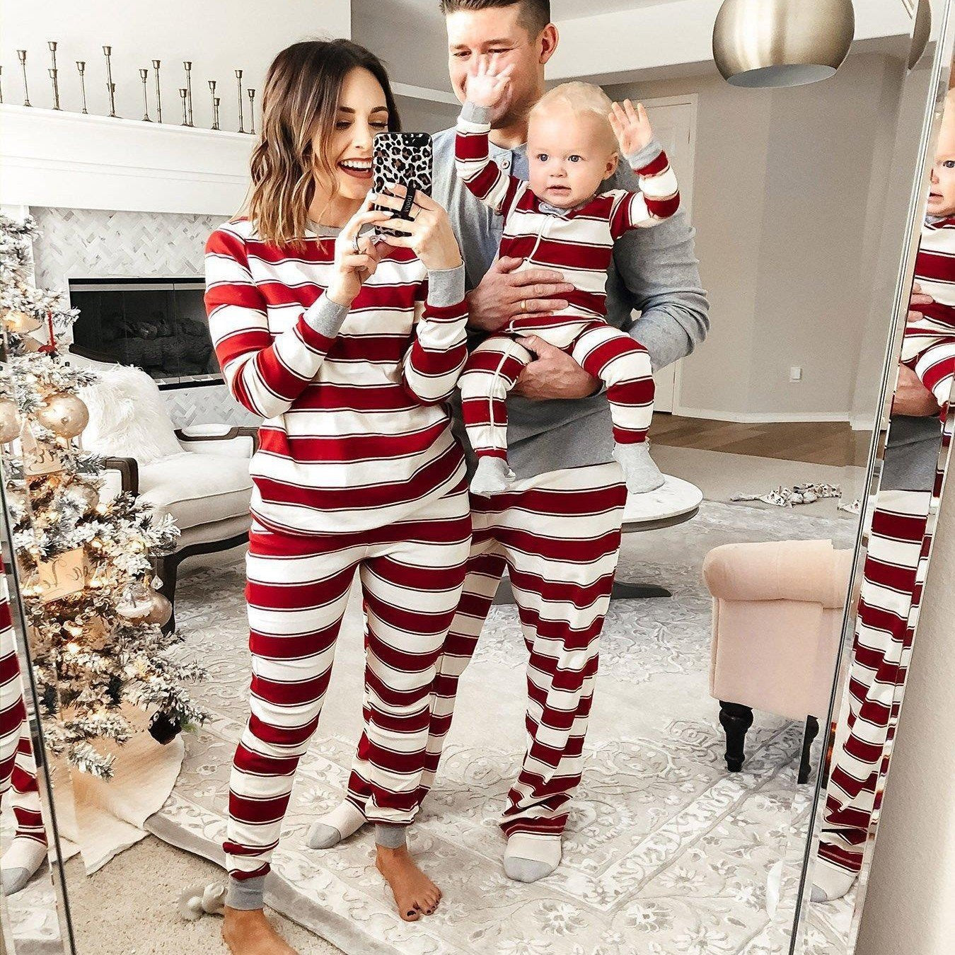 Cozy Family Striped Set