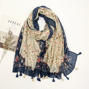 Soft Sun Protection Silk Scarf for Women