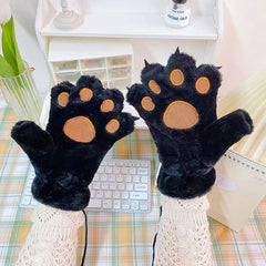 Warm & Windproof Fleece-Lined Mittens
