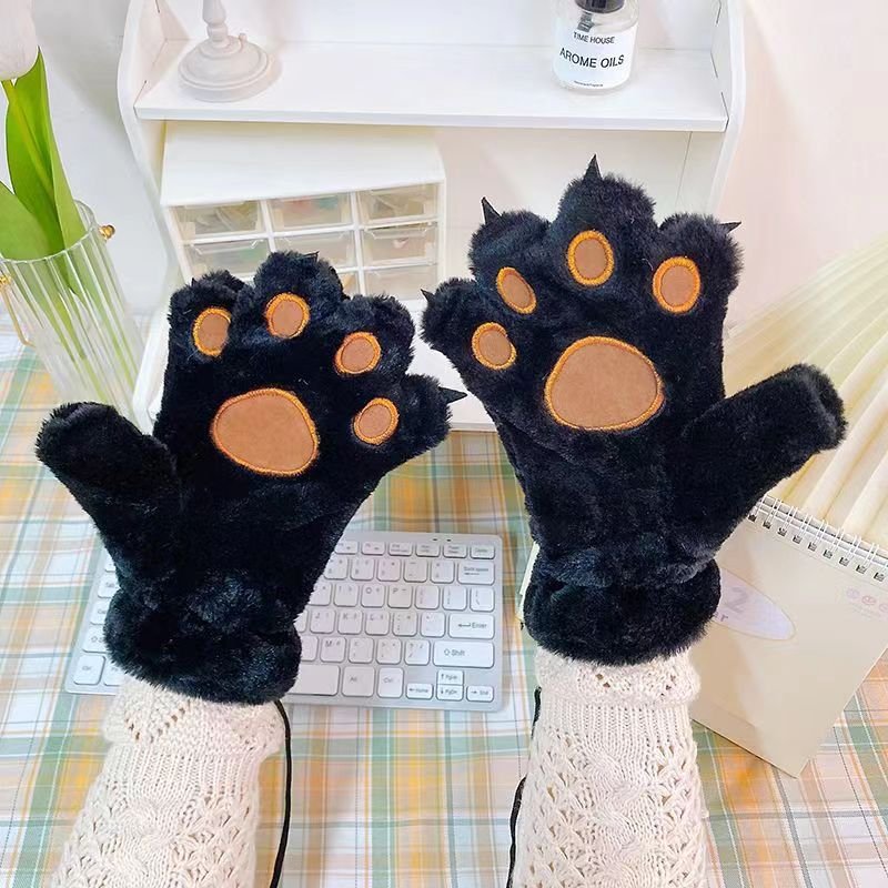 Warm & Windproof Fleece-Lined Mittens