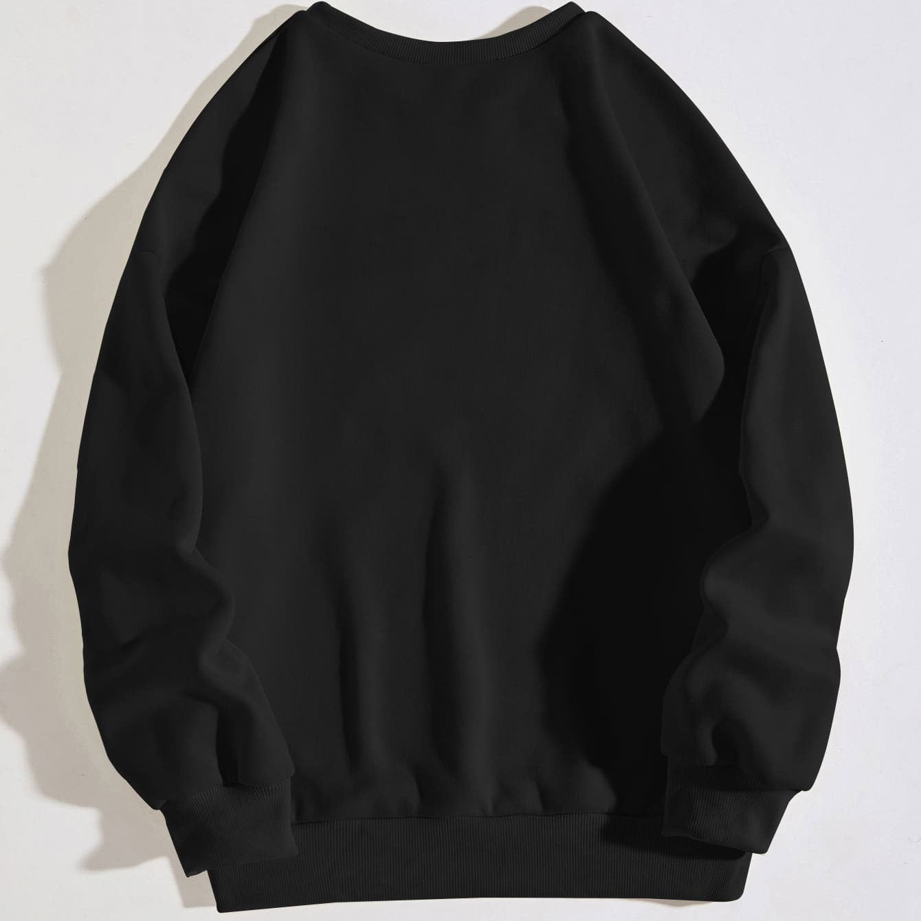 Cozy Printed Brushed Women's Round Neck Sweater