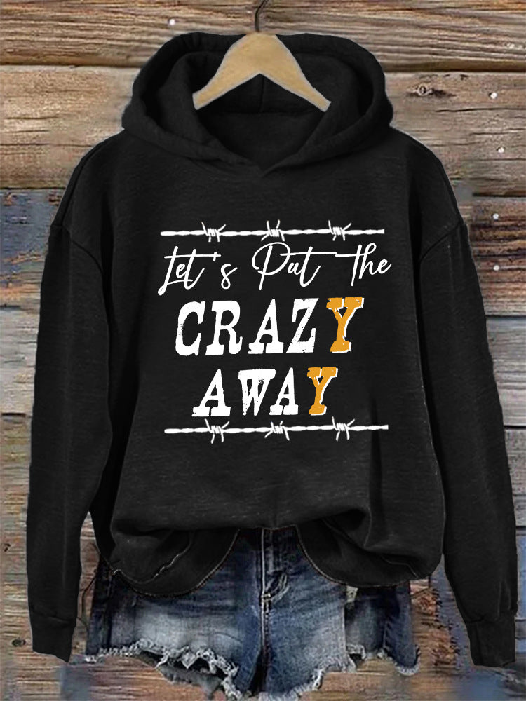 Cozy 3D Digital Print Drop-Shoulder Casual Pullover Sweater
