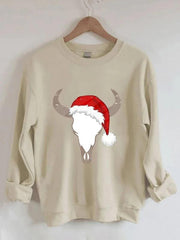 Women's Printed Casual Sweatshirt