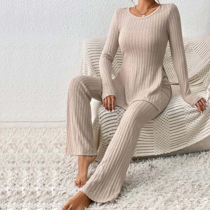 Women's Striped 3D Jumpsuit Set