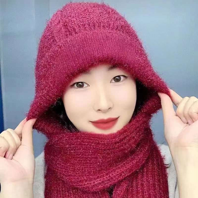 Stay Warm Cycling Scarf Hat for Women