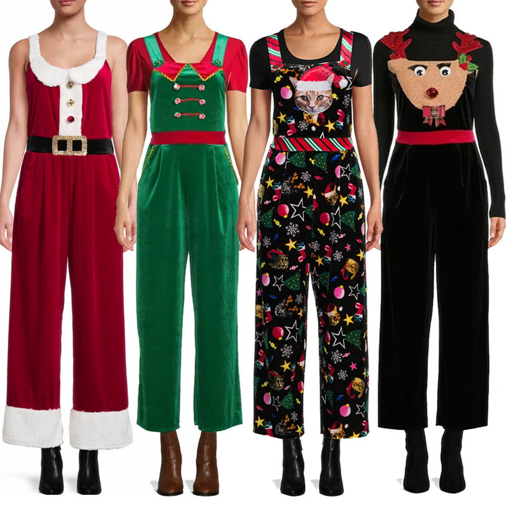 Women's Sleek Long Sleeve Tight Jumpsuit Romper
