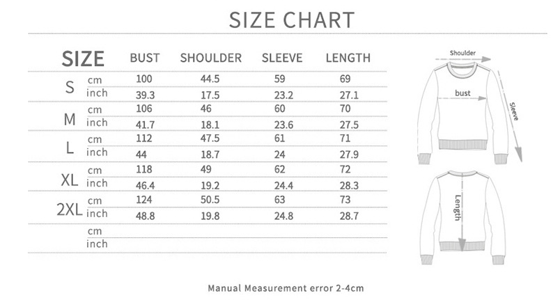Chic Printed Long Sleeve Loose Autumn & Winter Women's Sweater
