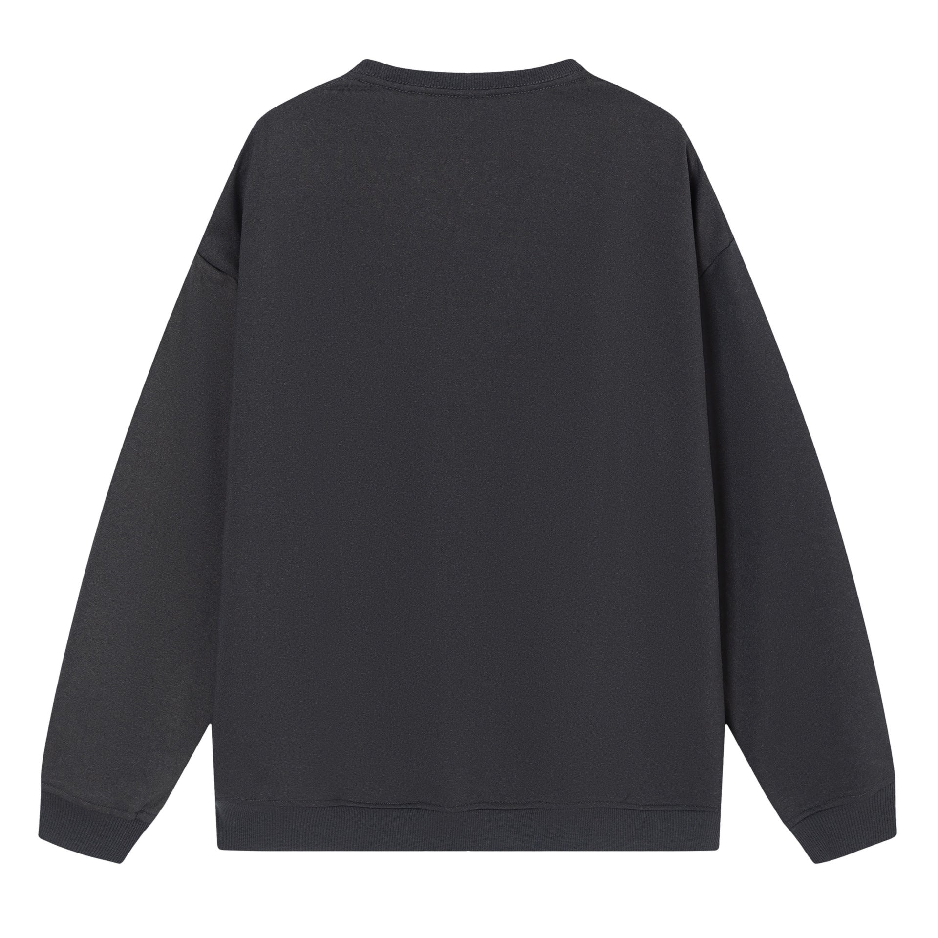 Casual Plus Size Crew Neck Pullover Sweatshirt