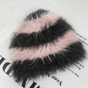 Winter Warm Ear Protection Woolen Cap for Women