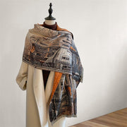 Winter Warm Women's Ethnic Scarf