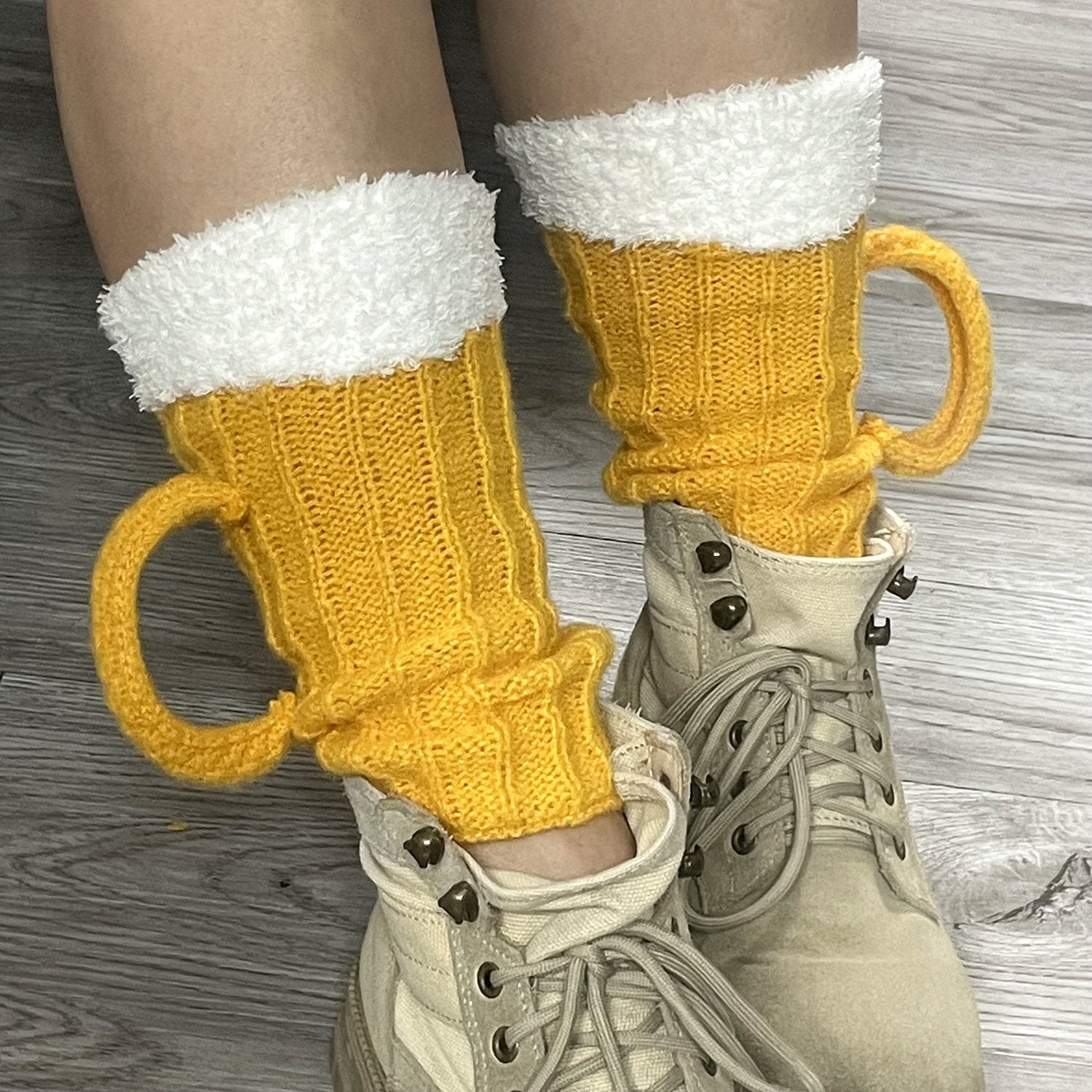 Color Matching Warm Socks for Women