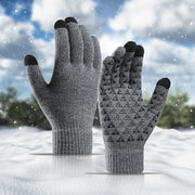 Warm Triangular Offset Gloves for Men & Women