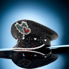 Glam Sequin Sun Hat
