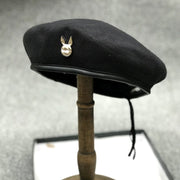 Japanese Wool Beret for Women - All-Matching British Hat Style
