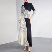 Age-Defying Curve Top Skirt Suit for Women