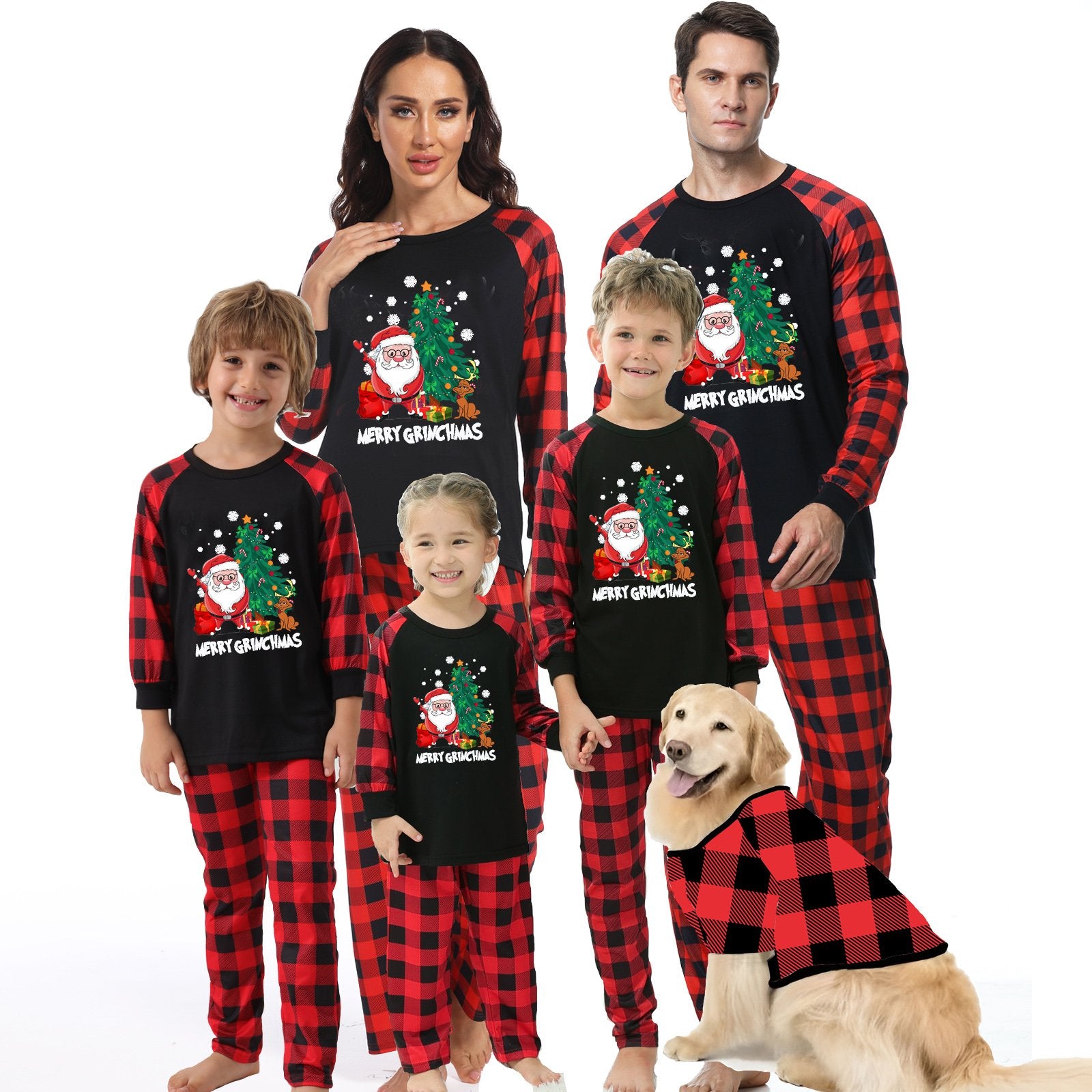Cozy Family Pajamas Set for Parents & Kids