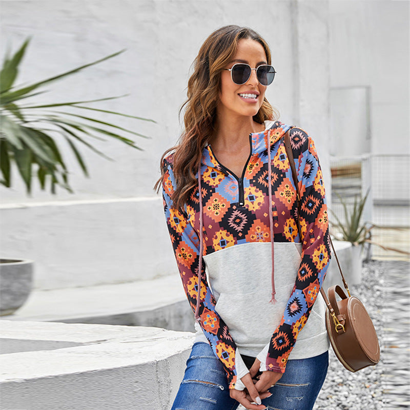 Chic Half-Cardigan Pullover Casual Women's Sweater