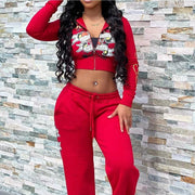 Multicolor 2-Piece Jumpsuit Set for Women