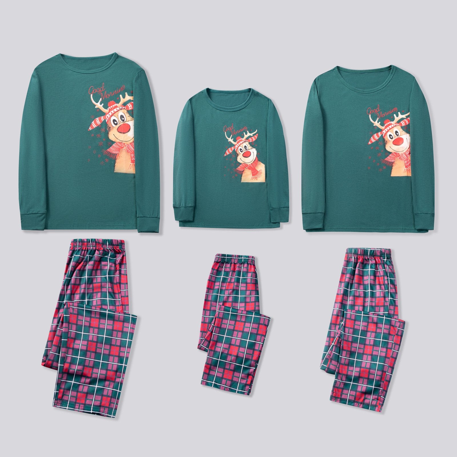 Cozy Christmas Family Pajamas Set