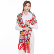 Geometric Pattern Lady Scarf for Women