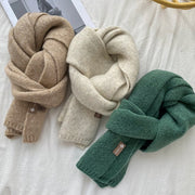 Warm Women's Korean-Style Scarf - Autumn & Winter Essentials