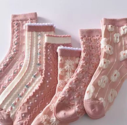 Cozy Triple Layer Spring Autumn Socks for Women