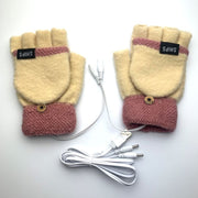 Warm Hands Anywhere: USB Electric Heated Gloves