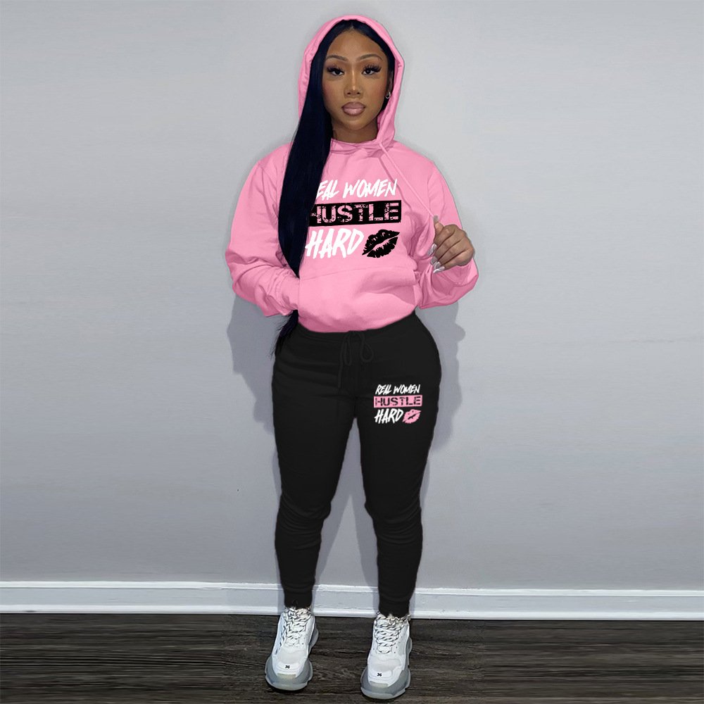 Velvet Sports Hoodie Jumpsuit for Women