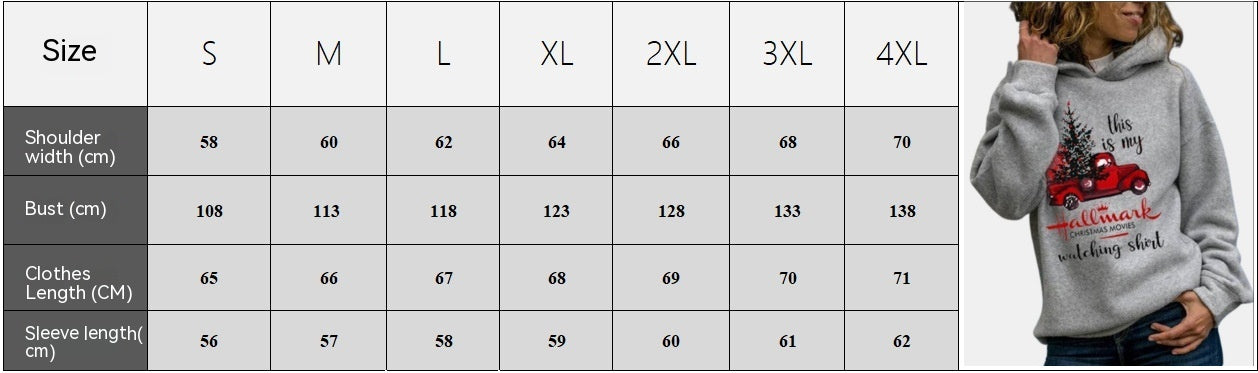 Chic 3D Letter Print Loose Streetwear Hoodie for Women