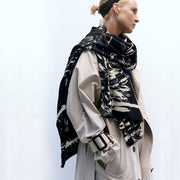 Stay Warm This Autumn with Leopard Print Shawl