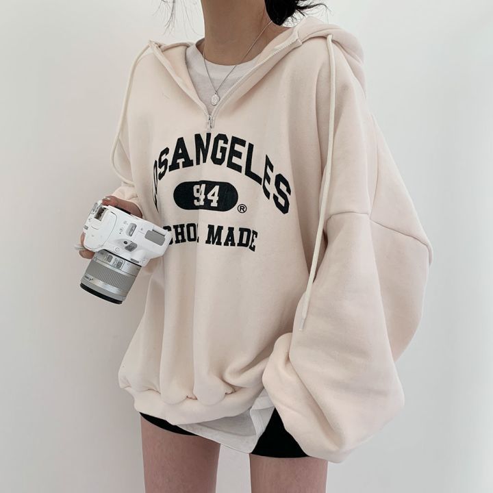Women's Hooded Fleece Padded Zip-Up Sweater Jacket
