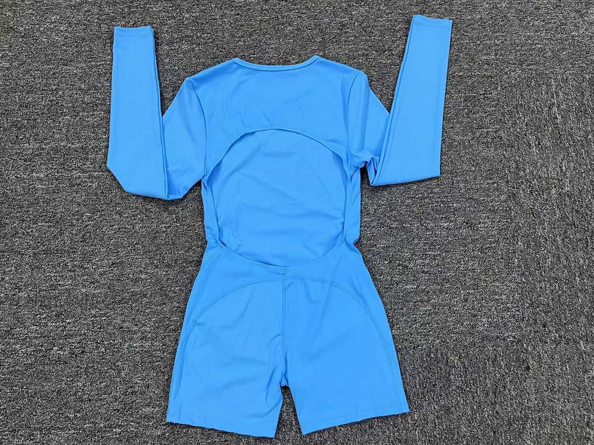 Backless Fitness Jumpsuit & Yoga Romper
