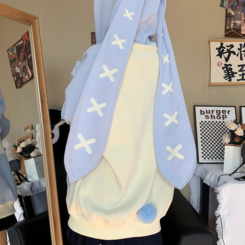 Cute Casual Loose Hooded Autumn & Winter Sweater for Women