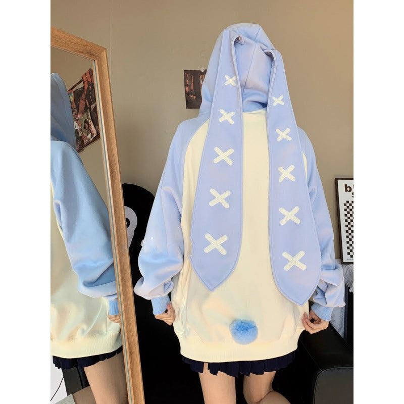 Cute Casual Loose Hooded Autumn & Winter Sweater for Women