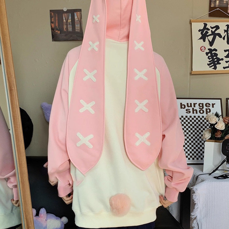 Cute Casual Loose Hooded Autumn & Winter Sweater for Women