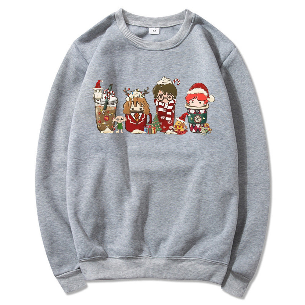 Women's Magic Wizard Christmas Sweatshirt Holiday Pullover