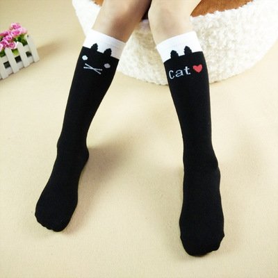 Girls High Tube Socks