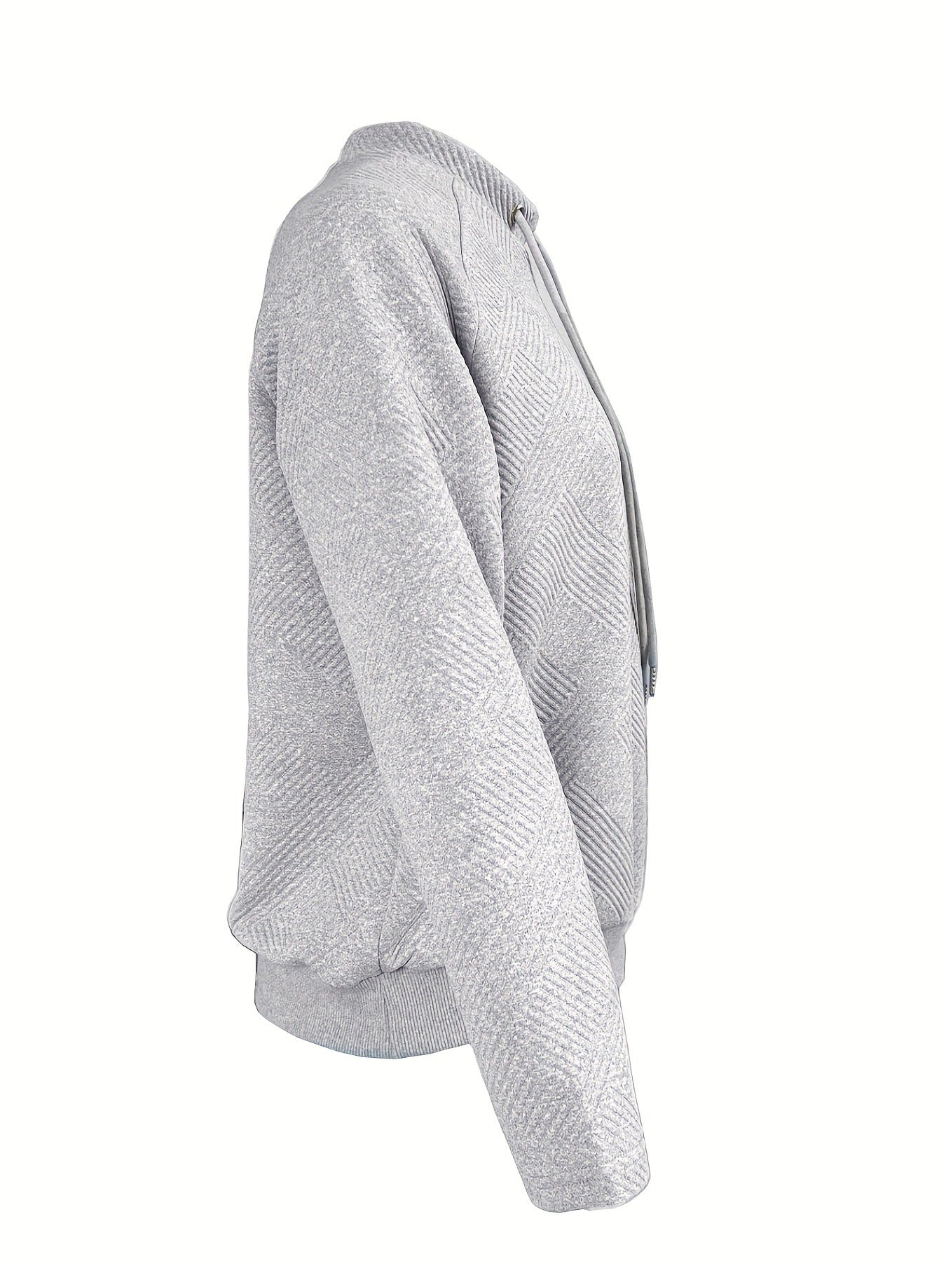 Cozy Solid Color Long Sleeve Knitted Sweater for Women