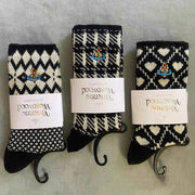 Retro Floral Socks for Women