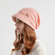 Women's Fleece-Lined Cap for Winter