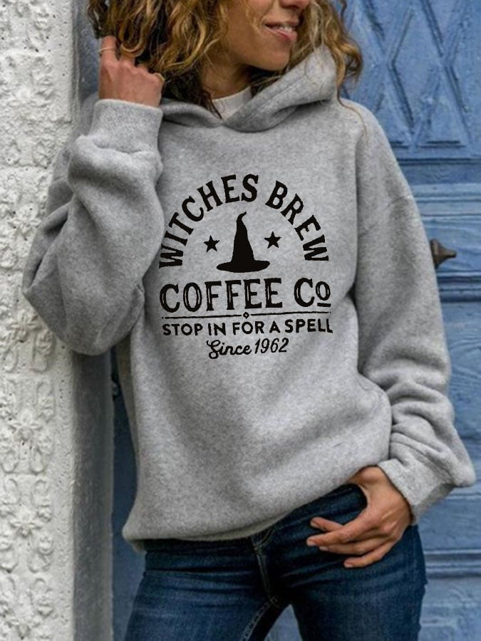 Festive Christmas Digital Print Pullover Hoodie