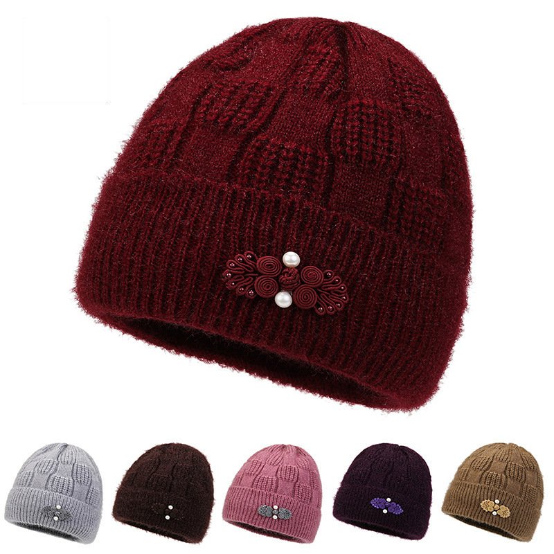 Warm & Breathable Woolen Cap for Women
