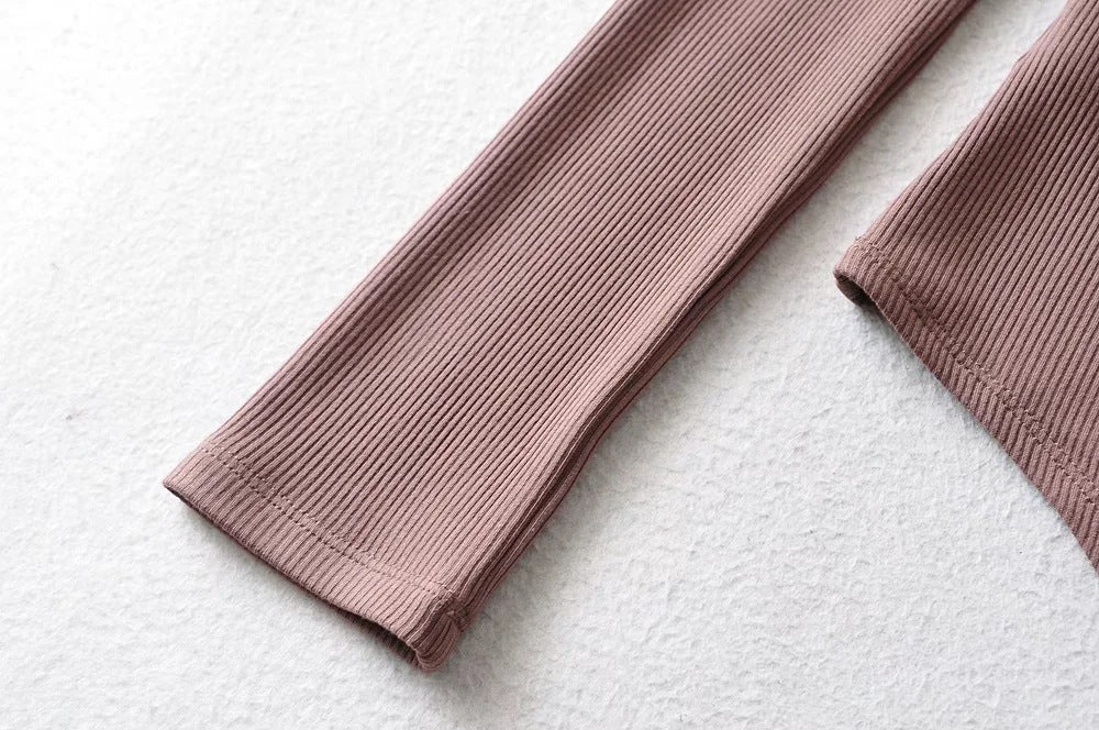 Early Spring Brushed Versatile T-shirt Jumpsuit